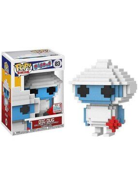 8-Bit Dig Dug Funko Pop Figure | Exclusive Collectible | Retro Gaming Decor